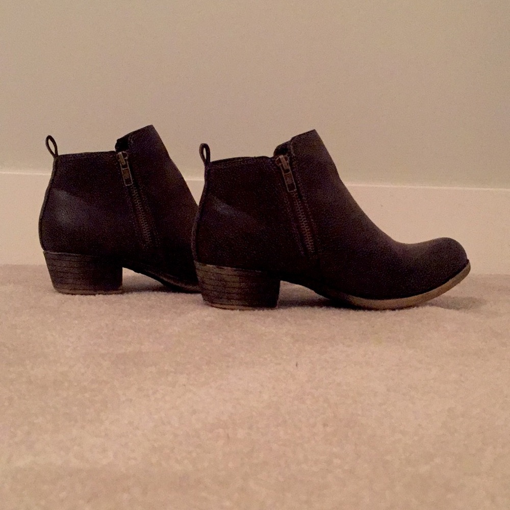 Half inch high boots